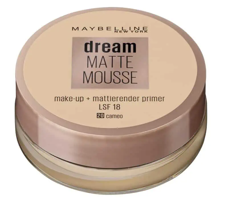 Maybelline New York Make Up, Dream Matte Mousse Make-Up, Mattierend, Nr. 20 Cameo ab 3,39 € inkl. Prime-Versand (statt 7,95 €)