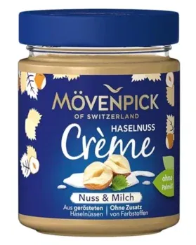 Mövenpick Haselnuss Crème Nuss & Milch