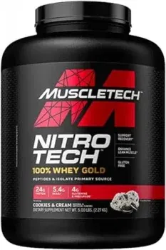 MuscleTech Nitro Tech 100% Whey Gold Cookies and Cream