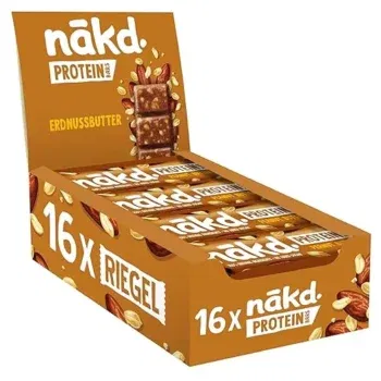 Nākd. Protein Erdnussbutter Protein-Riegel