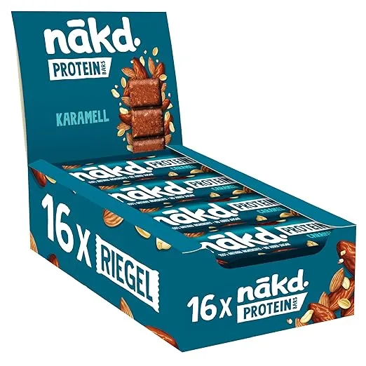 Nākd. Protein Karamell Protein-Riegel