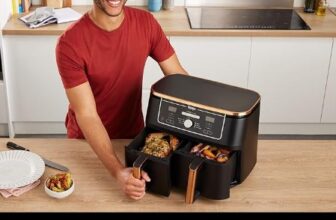 Ninja-Foodi-MAX-Dual-Zone-Heißluftfritteuse-9-5L-Airfryer