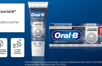 Oral-B Zahnpasta gratis testen