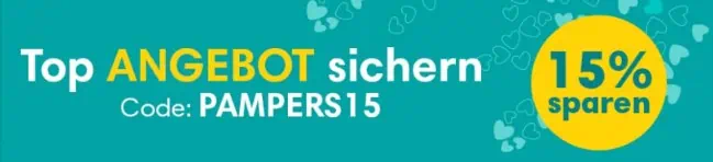 15 % Rabatt auf Pampers Premium mit Code „PAMPERS15“ + 10% Spar-Abo-Vorteil bei Amazon