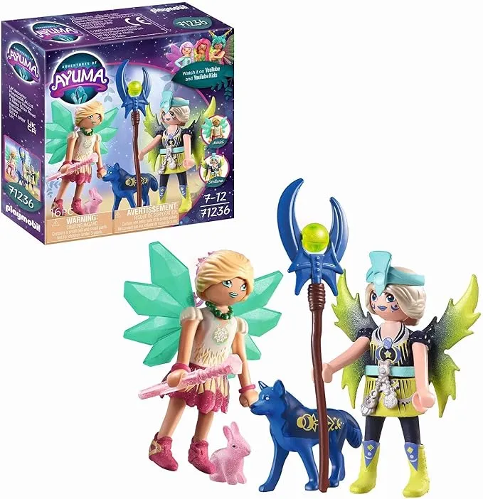 Playmobil Adventures Of Ayuma 71236 Crystal- Und Moon Fairy