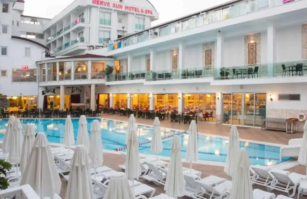 Last Minute Side 💕 8 Tage im 4* Merve Sun Hotel & Spa  mit All Inclusive, Flug & Transfer ab 335€