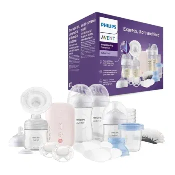 Philips Avent Elektrische Milchpumpe Geschenkset (SCD340)