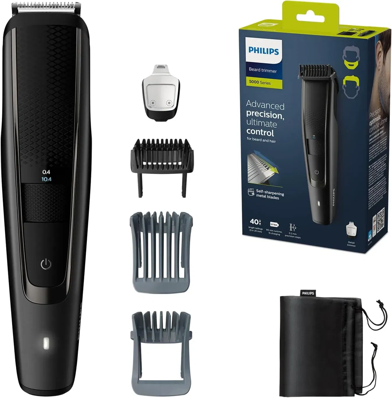 Philips Barttrimmer S5000 BT5515/75 für 44,99 € inkl. Versand (statt 67,95 €)