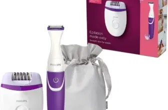 Philips Haarentfernungs-Set (BRP505 00) - Elektrischer Epilierer, Bikini-Trimmer, 3 mm Aufsatz und Luxus-Tasche Modell