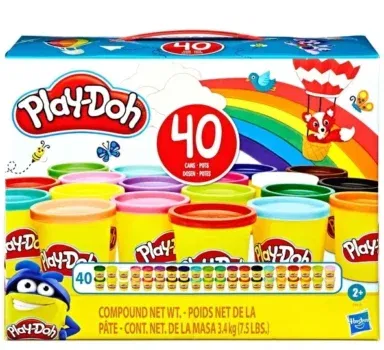 Play-Doh Knetset Megapack mit 40 Dosen Knete