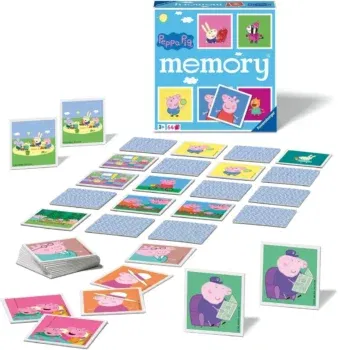 Ravensburger - 20886 - Peppa Pig memory - der Spieleklassiker für alle Fans der TV-Serie Peppa Pig