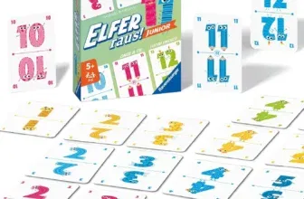 Ravensburger - 20947 Elfer Raus! Junior - Kartenspiel 2 - 6 Spieler