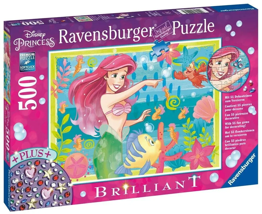 Ravensburger Puzzle 13327 - Arielles Unterwasserparadies