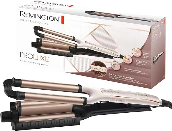 Remington Welleneisen Proluxe 4-In-1 Lockenstab Ci91Aw