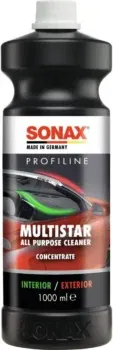 SONAX PROFILINE MultiStar (1 Liter) - universell einsetzbarer Kraftreiniger für die Reinigung für KFZ