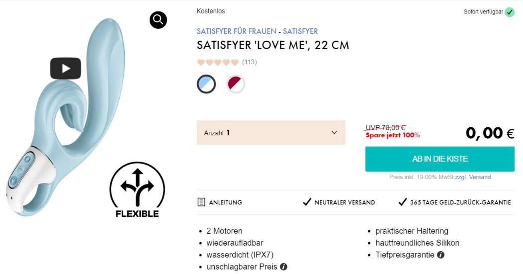 Satisfyer Love Me