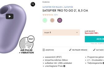 Satisfyer Pro to go 2 Druckwellenvibrator