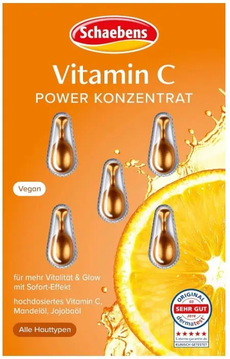 Schaebens Vitamin C Power Konzentrat mehr Vitalität & Glow, mit Mandelöl und Jojobaöl ab 0,94 € inkl. Prime-Versand (statt 1,45 €)