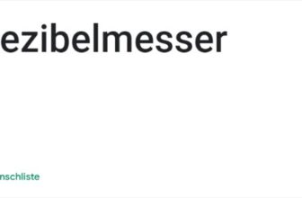 Schallmesser - Dezibelmesser gratis