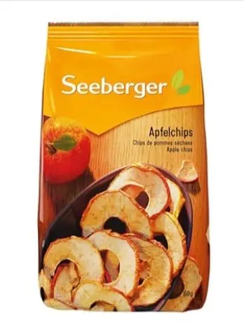 6er Pack Seeberger Elstar Apfelchips, getrocknet ab 9,44€ inkl. Prime-Versand (statt 15€)