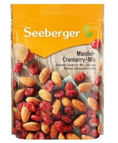 Seeberger Mandel-Cranberry-Mix 5x150g ab 11,87 € (Prime) statt 18,95 €