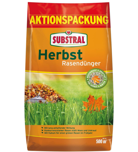 Substral-Herbst-Rasendünger-Kaliumreicher-Spezial-Rasendünger-Mit-Lang-Anhaltender-Wirkung-Für-500-M²-12-5-Kg-Sack-Amazon-De-Garten