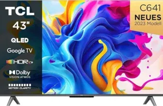 TCL C641 QLED 4K UHD Fernseher 43 Zoll