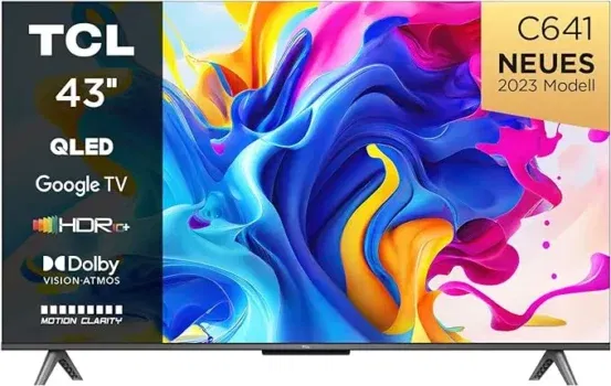 TCL C641 QLED 4K UHD Fernseher 43 Zoll