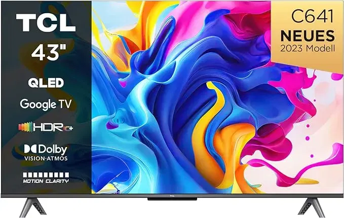 Tcl C641 Qled 4K Uhd Fernseher 43 Zoll