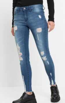 Trendy-Skinny-Jeans-im-Used-Look-blau-Damen-bonprix