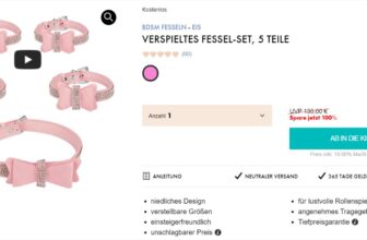 Verspieltes Fessel-Set 5 Teile