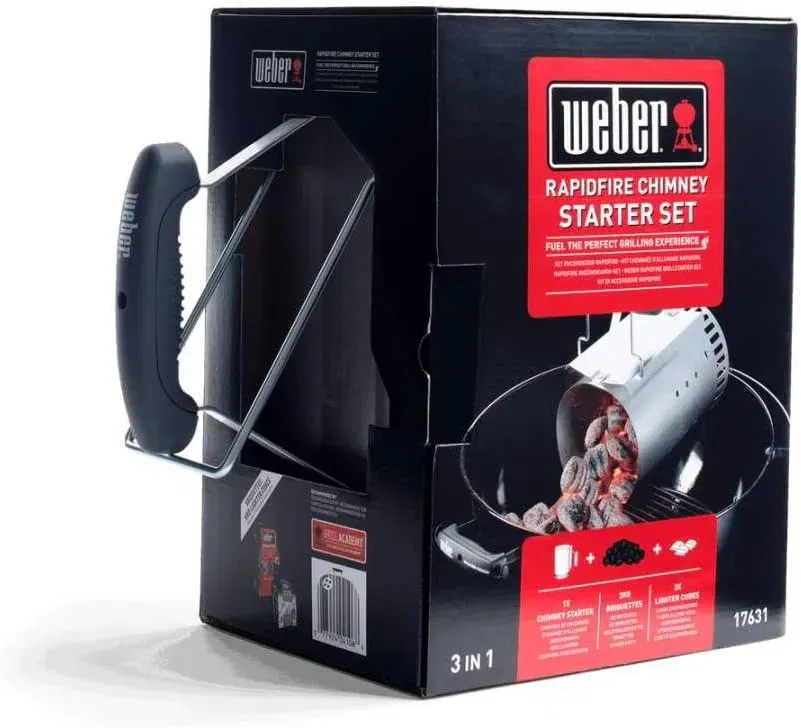 Weber 17631 Grillstarterset Für Holzkohlegrills