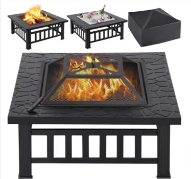 Yaheetech-Feuerschale-mit-Funkenschutz-86x86x54cm-3-in-1-Multifunktional-Feuerkorb-mit-Deckel-Schürhaken-Fire-Pit-Feuerstelle-Outdoor-für-den-Garten-Terrasse-Camping-Party-Schwarz-Amazon-de-Garten (1)