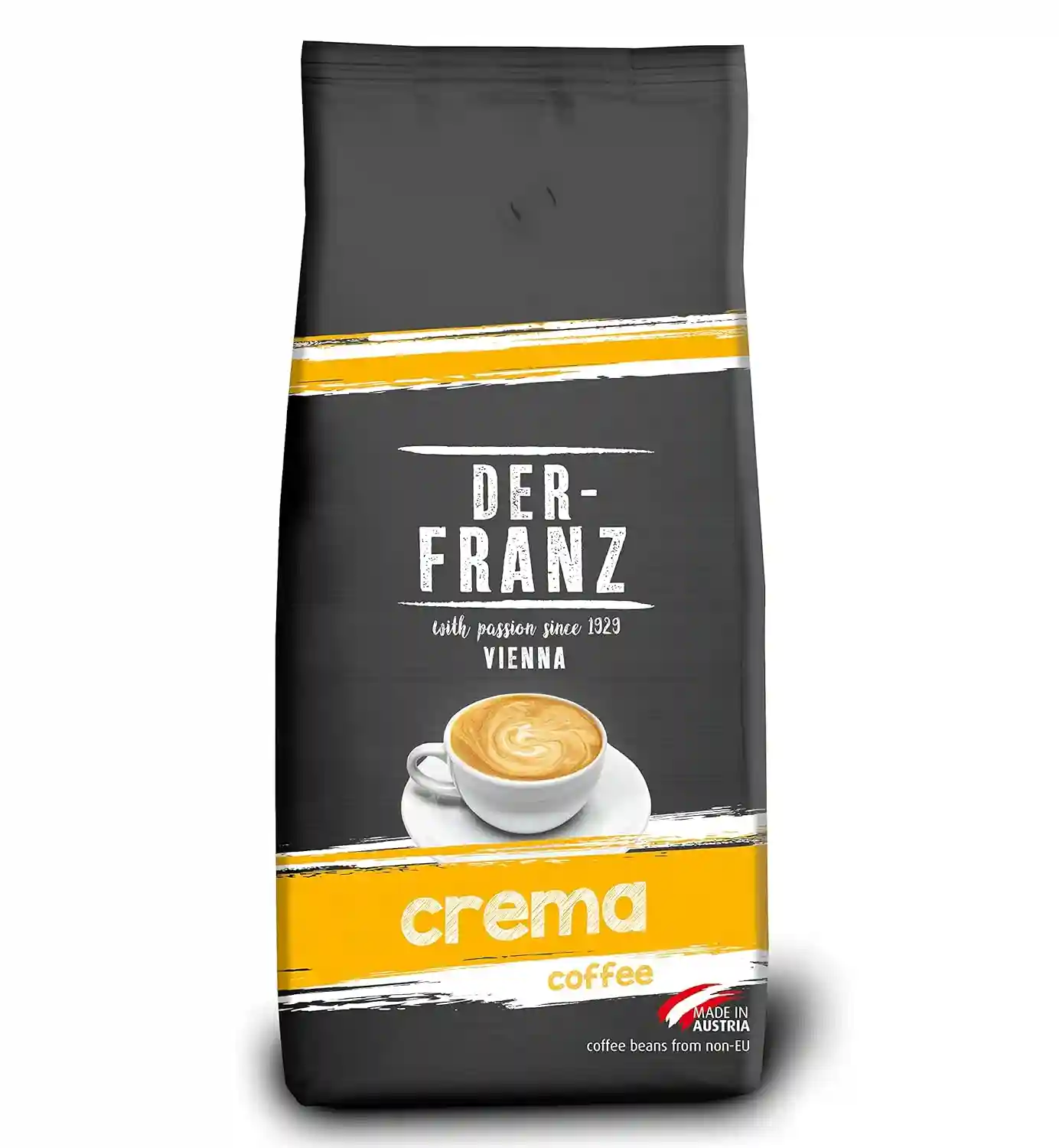 Der Franz Crema Kaffee ganze Bohne 1000g ab 9,83 € inkl. Prime-Versand