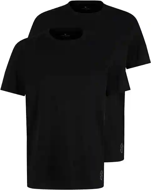 2er Pack Tom Tailor Basic T-Shirt in Regular Fit ab 11,32 € inkl. Prime-Versand