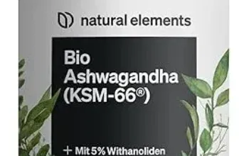 natural elements Bio-Ashwagandha KSM-66