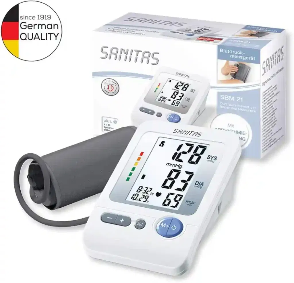 Sanitas Sbm 21 Oberarm-Blutdruckmessgerät Für 21,99 € Inkl. Versand 🌟