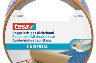 tesa Doppelseitiges Universal Klebeband, 5m x 50mm für 2,34 € inkl. Prime-Versand