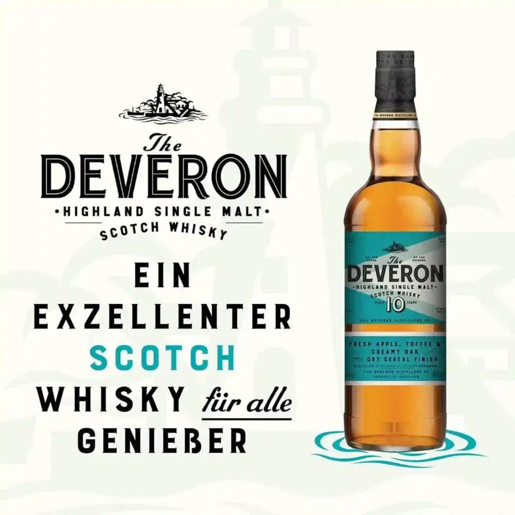 The Deveron 10 Jahre Highland Single Malt Scotch Whisky Für 19,99 € Inkl. Prime-Versand 🥃🥇