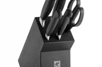 ZWILLING VIER STERNE Messerblockset 6-tlg Schwarz ab 107,10 € inkl. Versand