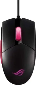 ASUS ROG Strix Impact II Electro Punk kabelgebundene Gaming Maus in schwarz pink