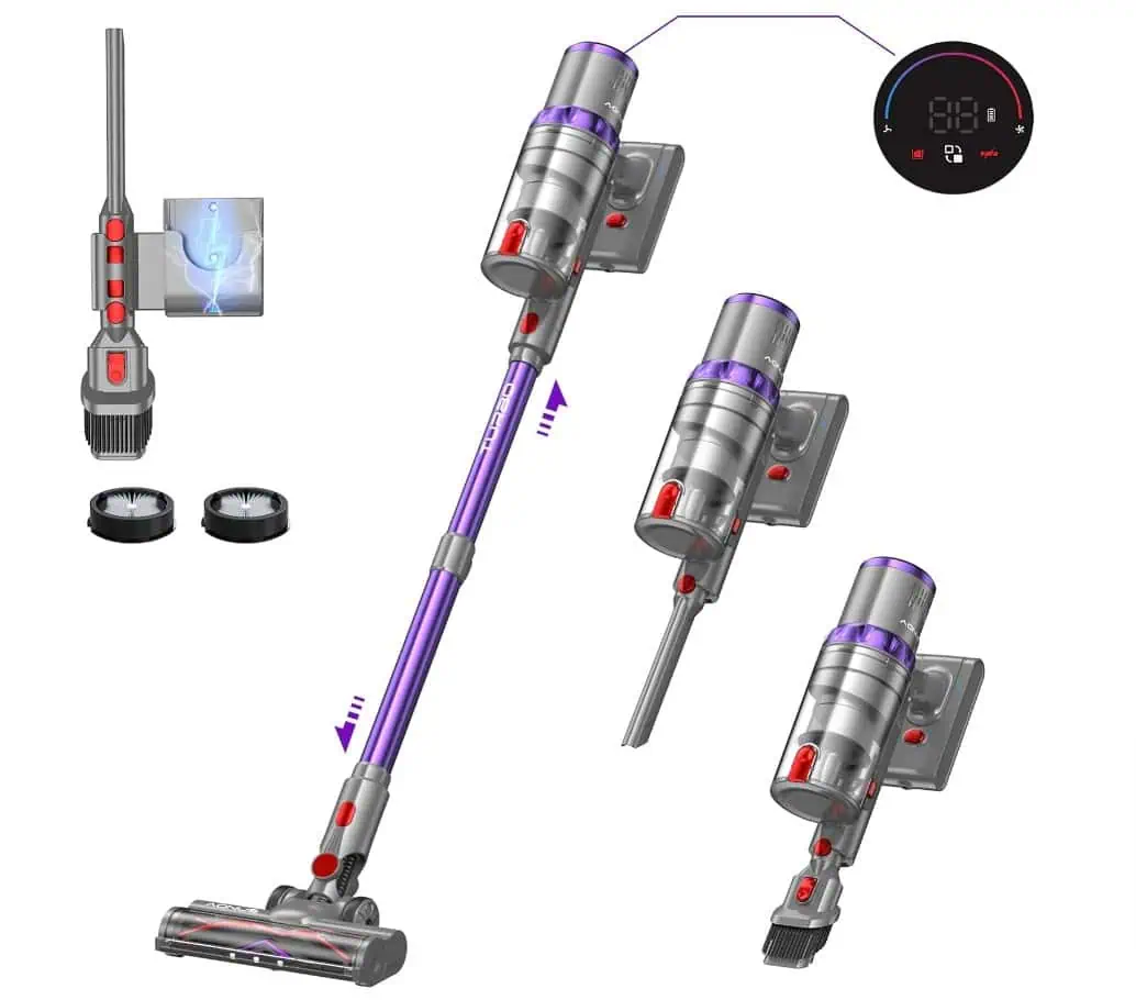 aonus A7 480W Akku Staubsauger für 109,99 € inkl. Prime-Versand (statt 152,99 €)