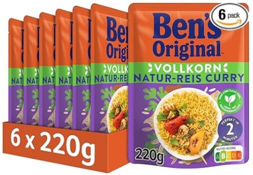 BEN’S-ORIGINAL-BEN’S-ORIGINAL-Ben-s-Original-Express-Reis-Naturreis-Curry-6-Packungen-6-x-220g-Amazon-de-Lebensmittel-Getränke