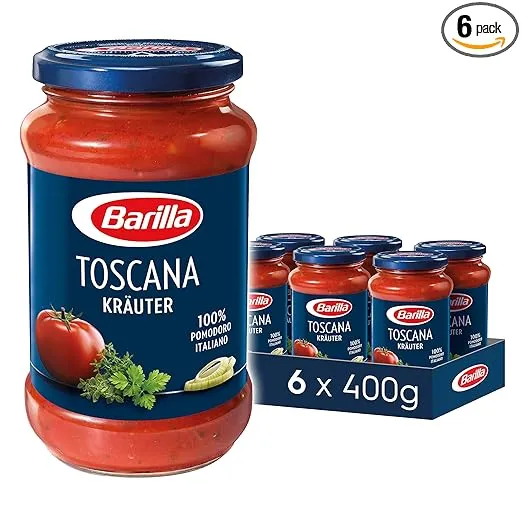 Barilla Pastasauce Toscana Kräuter Italienische Sauce