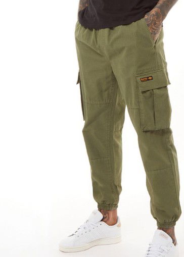 Bench-Herren-Devvie-Cargohosen-Khaki