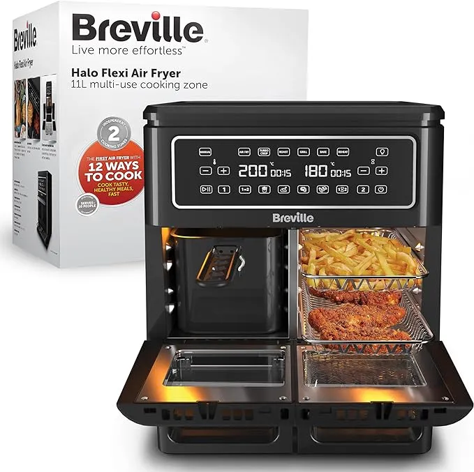 Breville Heißluftfritteuse Halo Flexi