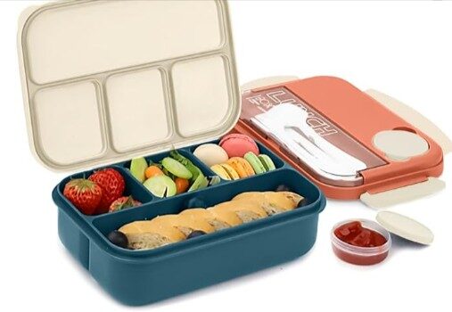 Bugucat-Lunchbox-Kinder-mit-Fächern-1300ML-Bentobox