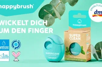 Cashback auf happybrush SuperClean Zahnseide