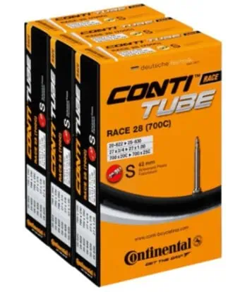 3x Continental Fahrradschlauch 700×20-25C Rennrad für 5,99€