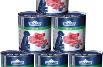 Dehner Premium Hundefutter Adult, Rind, 6 x 800 g